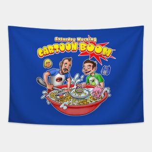 Cartoon Boom Retro Tapestry