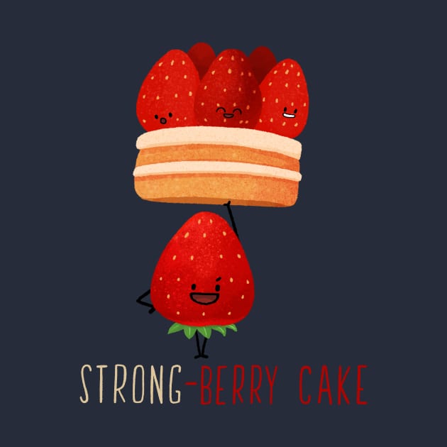 Strong Berry Cake by BBvineart