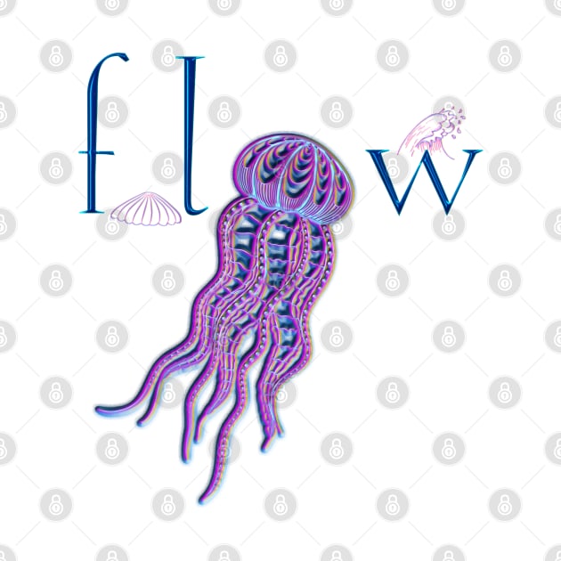 Flow Jellyfish by AngelsWhisper