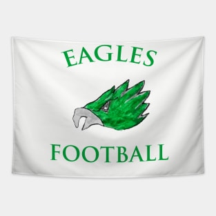 Philadelphia Eagles Logo Drawing Tapestry