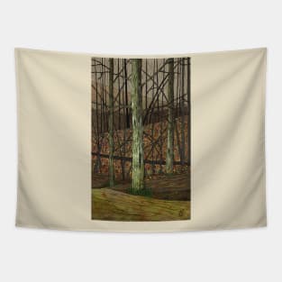 Buck Mountain in the Fall (Back Print) Tapestry
