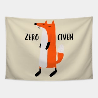 Zero Fox Given Tapestry