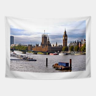 Big Ben Houses of Parliament Westminster Bridge London Tapestry