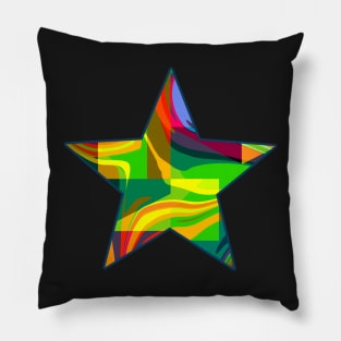 Funky geometric pattern Pillow