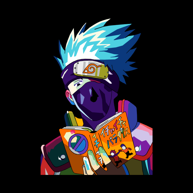 Hatake Kakashi Pop Art by CANDD ART