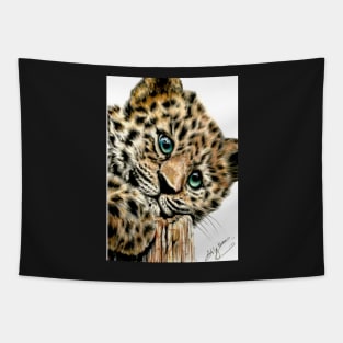 Baby Jaguar Cub Tapestry