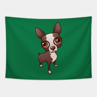 Zippy the Boston Terrier Tapestry