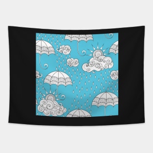 Fairytale Weather Forecast Large Scale Print Tapestry