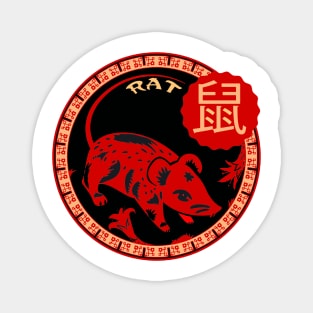 Chinese Horoscopes - RAT Magnet