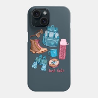 Camp Whimsy - just hike! Phone Case