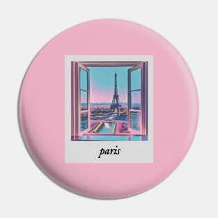 paris aesthetic Pin