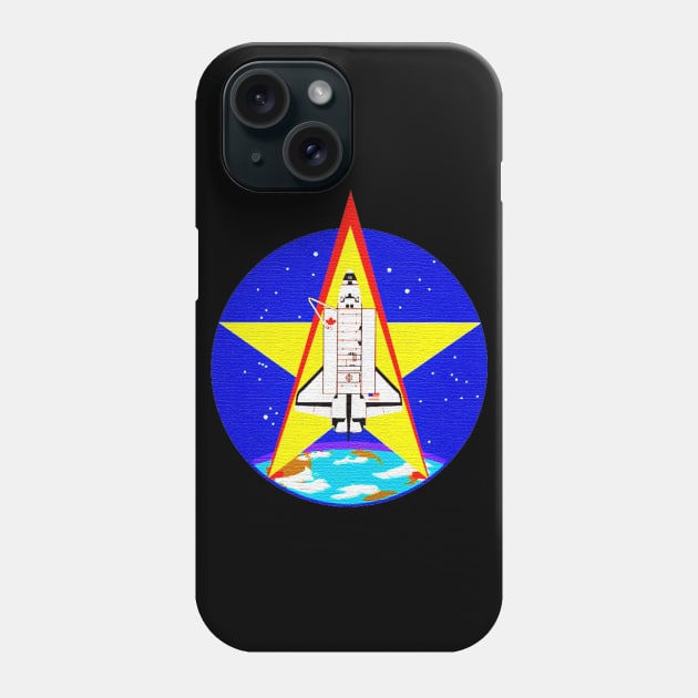 Black Panther Art - NASA Space Badge 38 Phone Case by The Black Panther