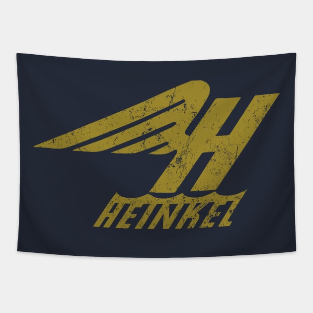 Heinkel Tapestry by MindsparkCreative