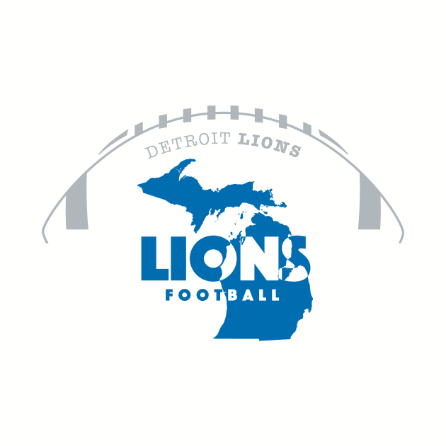 Detroit Lions by Crome Studio