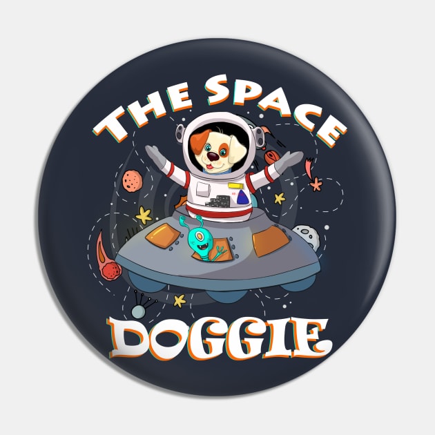 The space Doggie Pin by JB's Design Store