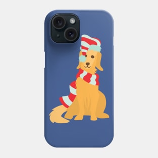 Christmas dog 03 Phone Case