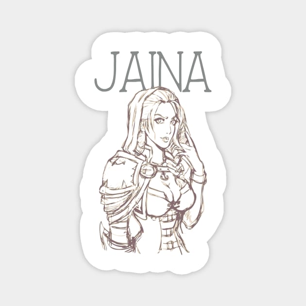 Jaina Proudmoore Magnet by ShawnaMac