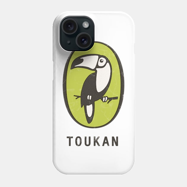 Toukan Phone Case by BrownWoodRobot