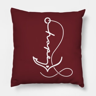 Christian Apparel Clothing Gifts - Hope Anchor Pillow