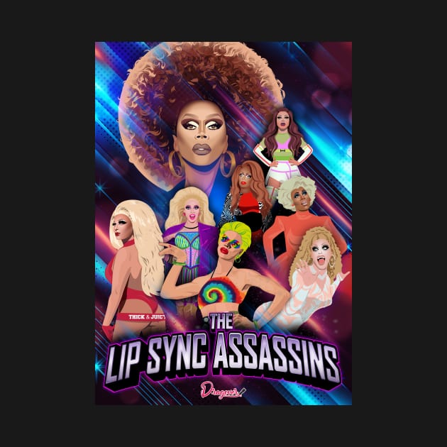 The lip sync assassins from Drag Race All Stars by dragover