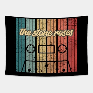 the stone roses cassette retro vintage Tapestry