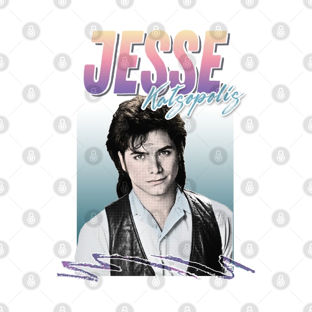 Jesse Katsopolis Full House 90s Styled Aesthetic Design by DankFutura