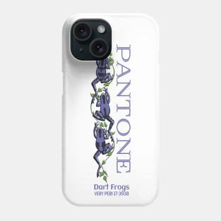 Very Peri Pantone Dart Frogs Phone Case