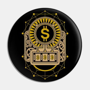 Bitcoin Jackpot Mechanical Pin