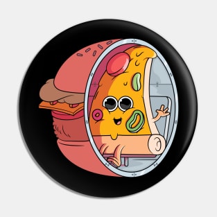 The inside of a Burger! Pin