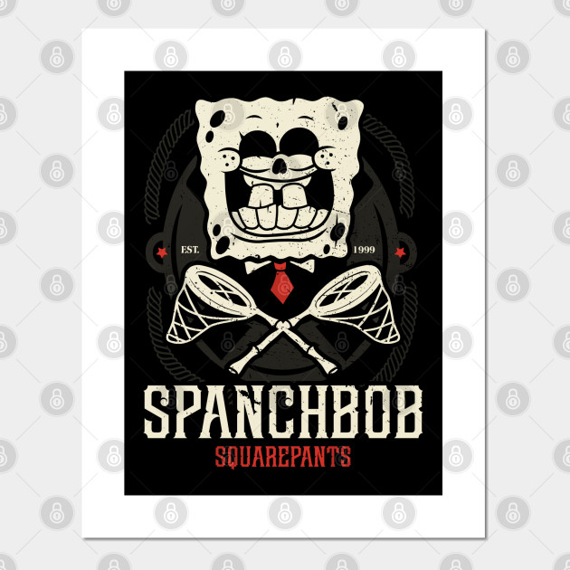 Spongebob Squarepants Skull And Bones Butterfly Net Spongebob