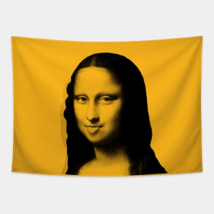 Monya Mona Lisa Sticking Tongue Tapestry