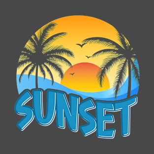 Sunset T-shirt T-Shirt