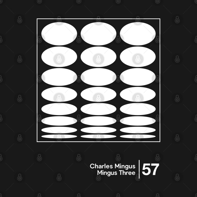 Charles Mingus - Minimal Style Graphic Artwork by saudade