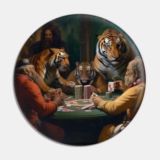 Poker With A Tiger Pin