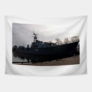 HMCS Haida at rest Tapestry