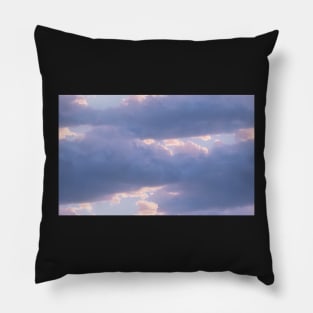 Seamless Cloud Texture Patterns III Pillow