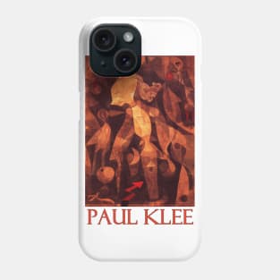 A Young Lady's Adventure by Paul Klee Phone Case