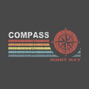Compass On The Right Way T-Shirt