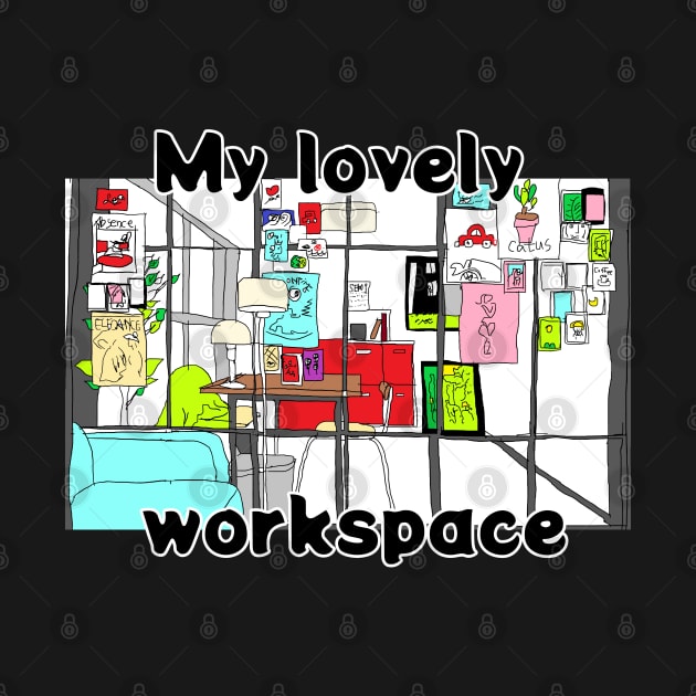 My lovely workspace by zzzozzo