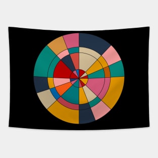 Pop Mod Circles #5 Tapestry