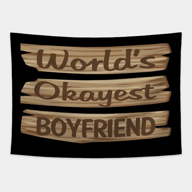 Wooden Sign BOYFRIEND Tapestry by lainetexterbxe49