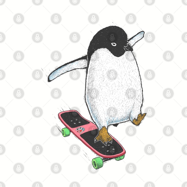 Penguin skater by NikKor