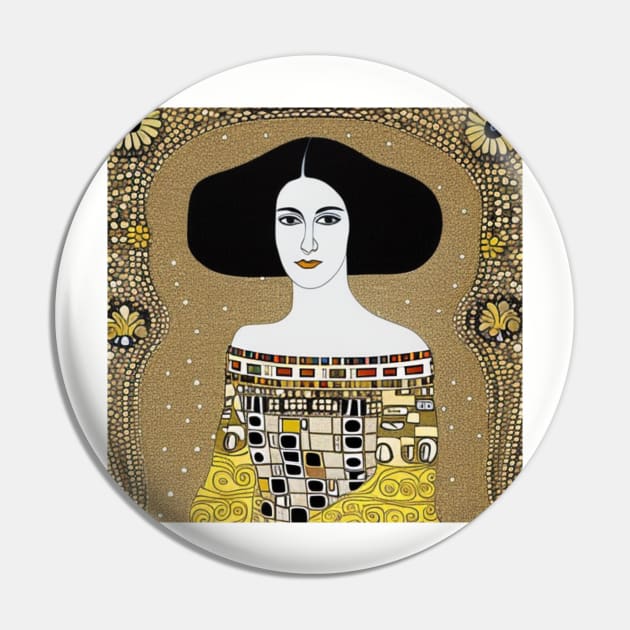 An attempt with Gustav Klimt II Pin by LeahHa