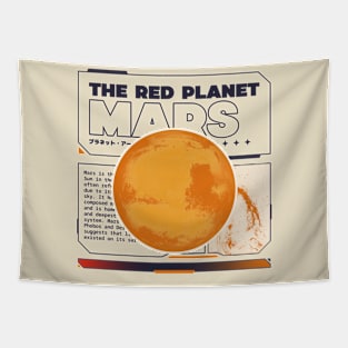 Mars The Red Planet Galaxy Universe Planets Space Tapestry