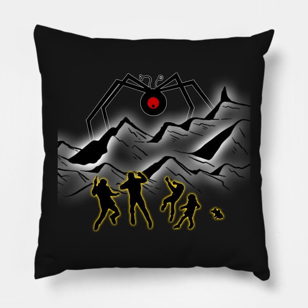 Jonny Quest Team in Danger! Pillow by drquest