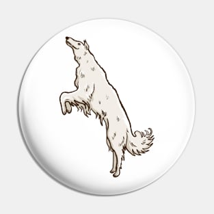 Borzoi Hop Pin