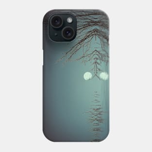 Dusk Moon on the Water Phone Case