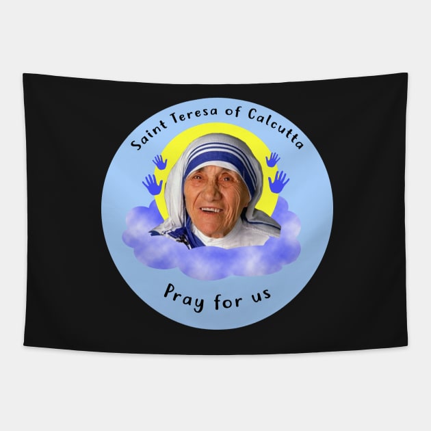 Saint Teresa of Calcutta Tapestry by kaileekuropas