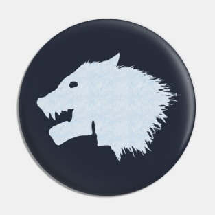 Ice Wolf Pin