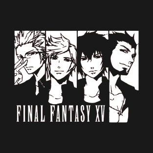 Final Fantasy XV Noctis Prompto Ignis Gladiolus T-Shirt